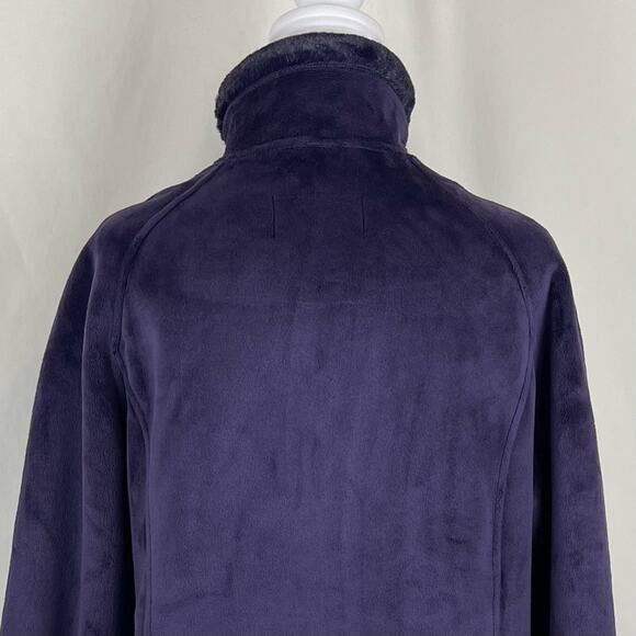 Green Tea Purple Vegan Fur Cottage  Boho Chic Jacket Coat NWOT Size L - Picture 6 of 11